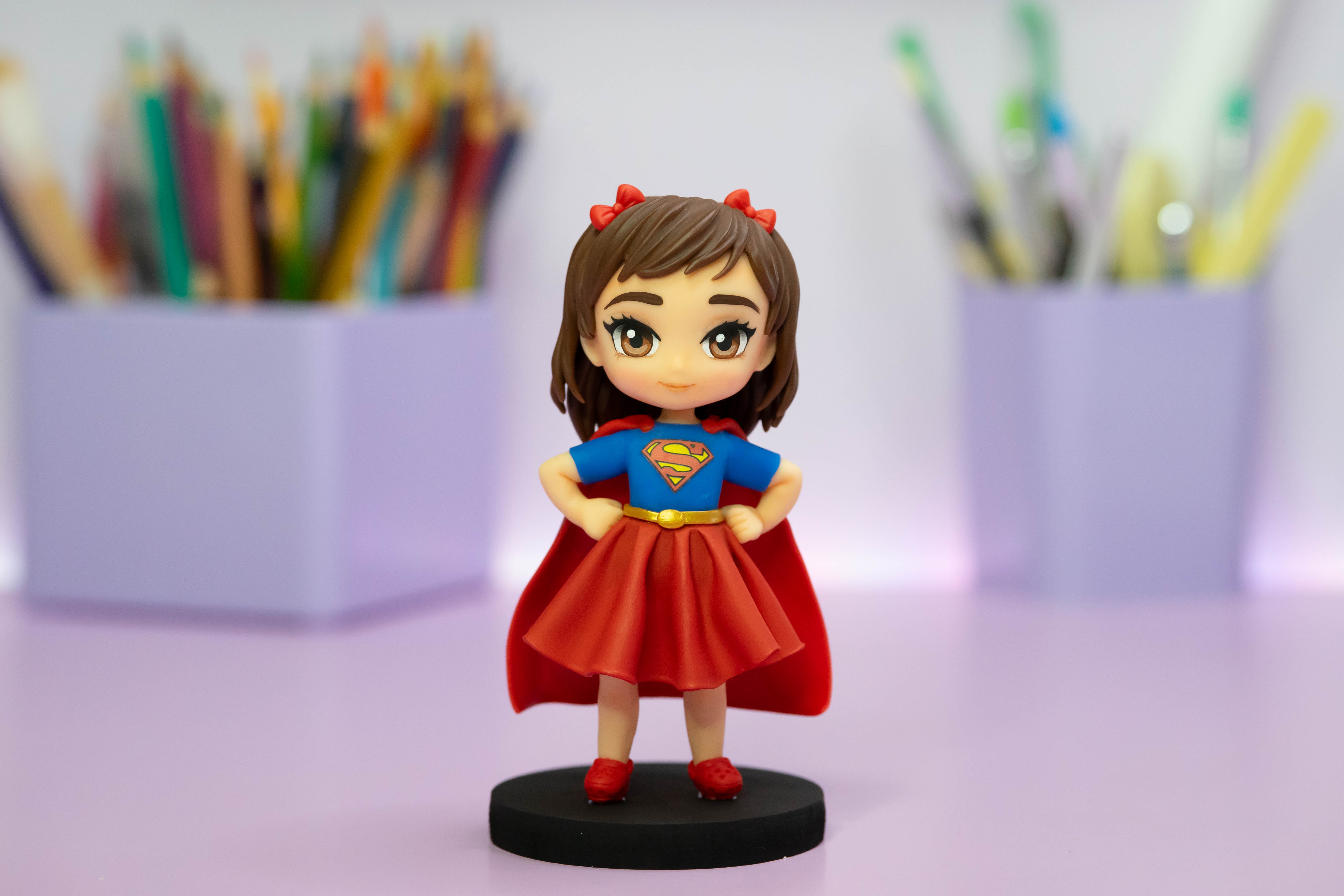 Escultura personalizada estilo CUTE/CHIBI Belah Biscuit - peça individual